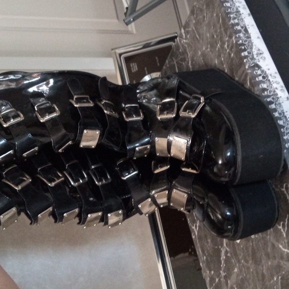 Demonia goth platform boots - Picture 1 of 5